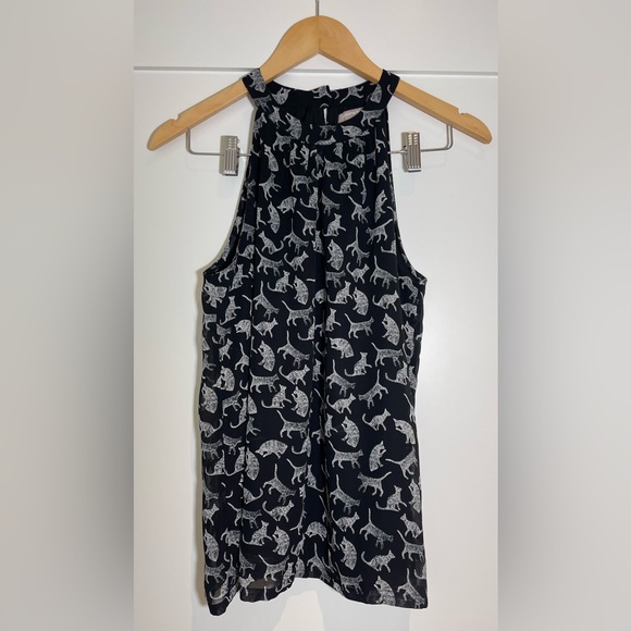 Banana Republic - Print Halter Top - Picture 1 of 6